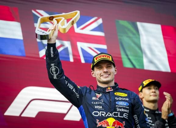 SPIELBERG - Max Verstappen (Red Bull Racing) after the Austrian Grand Prix. SEM VAN DER WAL ANP xVIxANPxSportx xxANPxIVx 562275321 originalFilename: 562275321.jpg