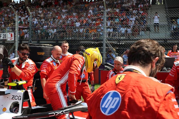 28.06.2026, Red Bull Ring, Spielberg, Formel 1 Großer Preis von Österreich 2026 , im Bild Lewis Hamilton (GBR), Scuderia Ferrari HP (Photo by Alessandro Martellotta Hasan Bratic DeFodi Images) - *** June 28, 2026, Red Bull Ring, Spielberg, 2026 Formula 1 Austrian Grand Prix; pictured: Lewis Hamilton (GBR), Scuderia Ferrari HP Photo by Alessandro Martellotta, Hasan Bratic, DeFodi Images