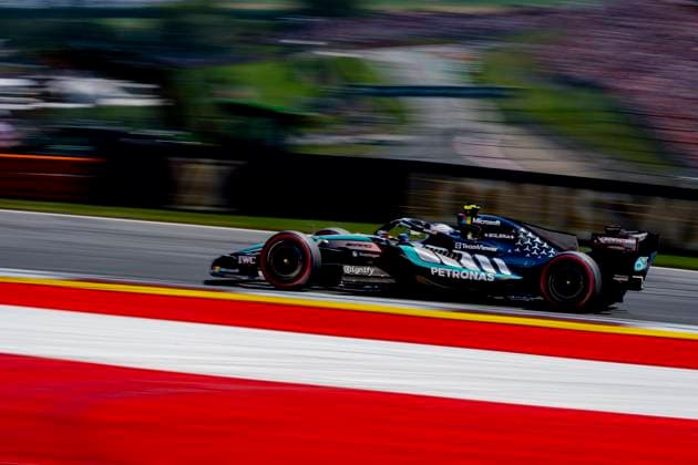 SPIELBERG - Formula 1 driver Kimi Antonelli of the Mercedes AMG-Petronas Formula One Team during the Formula 1 Austria at the Red Bull Ring on June 28, 2026 in Spielberg, Austria. (Photo by DeFodi Images) - *** SPIELBERG Formula 1 driver Kimi Antonelli of the Mercedes AMG Petronas Formula One Team during the Formula 1 Austrian Grand Prix at the Red Bull Ring on June 28, 2026, in Spielberg, Austria. Photo by DeFodi Images