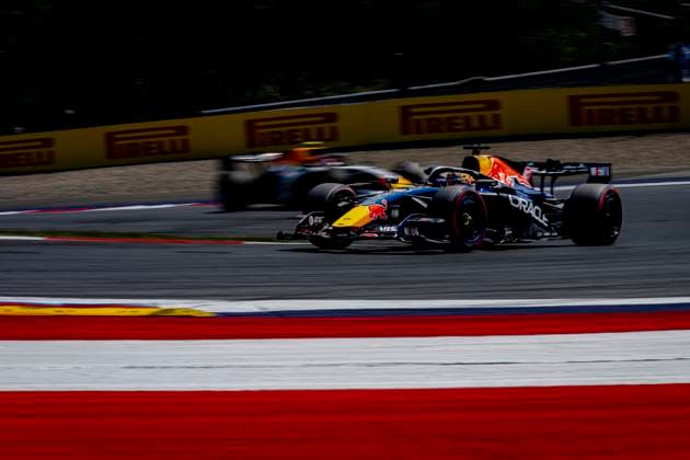 SPIELBERG - Formula 1 driver Max Verstappen of Oracle Red Bull Racing during the Formula 1 Austria at the Red Bull Ring on June 28, 2026 in Spielberg, Austria. (Photo by DeFodi Images) - *** SPIELBERG Formula 1 driver Max Verstappen of Oracle Red Bull Racing during the Formula 1 Austrian Grand Prix at the Red Bull Ring on June 28, 2026, in Spielberg, Austria. Photo by DeFodi Images