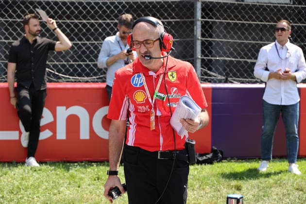 28.06.2026, Red Bull Ring, Spielberg, Formel 1 Großer Preis von Österreich 2026 , im Bild Renningenieur Carlo Santi von Lewis Hamilton (GBR), Scuderia Ferrari HP. (Photo by Alessandro Martellotta Hasan Bratic DeFodi Images) - *** June 28, 2026, Red Bull Ring, Spielberg, 2026 Formula 1 Austrian Grand Prix; pictured: Lewis Hamilton’s (GBR) race engineer Carlo Santi, Scuderia Ferrari HP Photo by Alessandro Martellotta, Hasan Bratic, DeFodi Images