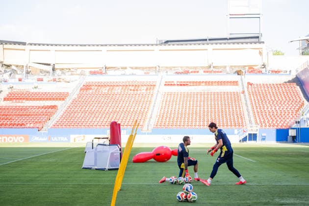 260628 Goalkeeper Kristoffer Nordfeldt and goalkeeper Jacob Widell Zetterström of the Swedish national football team at a training session during day 18 of the FIFA World Cup, WM, Weltmeisterschaft, Fussball 2026 on June 28, 2026 in Dallas. Photo: Petter Arvidson BILDBYRAN kod PA PA1263 fotboll football soccer fotball vm fotbolls-vm fotball-vm fotbolls-vm 2026 fifa world cup 2026 träning practice training sverige sweden sverige a day 18 bbeng *** June 28, 2026: Goalkeepers Kristoffer Nordfeldt and Jacob Widell Zetterström of the Swedish national soccer team at a training session on Day 18 of the 2026 FIFA World Cup on June 28, 2026 in Dallas. Photo by Petter Arvidson. BILDBYRAN code PA PA1263 soccer football fotball World Cup 2026 FIFA World Cup 2026 training practice Sweden Sweden A day 18 bbeng  Copyright: PETTERxARVIDSON BB260628PA011
