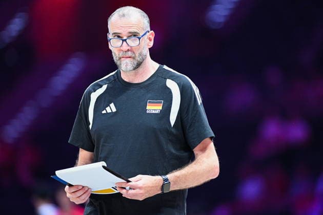 Gliwice 28.06.2026. Volleyball Men s Volleyball Nations League season 2026 match between China and Germany in Gliwice, Poland. --- Siatkowka Liga Narodow sezon 2026 mecz: Chiny - Niemcy. Persons shown: Massimo Botti Fot. Antoni Dec Arena Akcji NEWSPIX.PL --- newspix.pl 