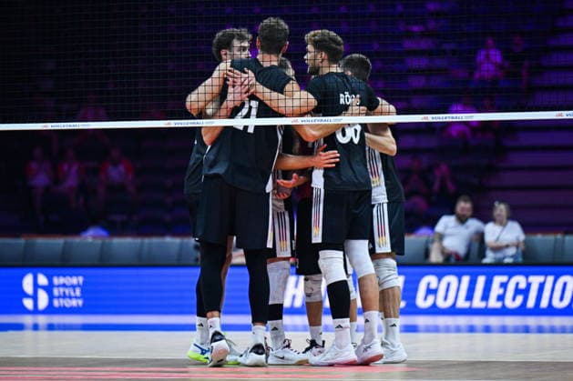 Gliwice 28.06.2026. Volleyball Men s Volleyball Nations League season 2026 match between China and Germany in Gliwice, Poland. --- Siatkowka Liga Narodow sezon 2026 mecz: Chiny - Niemcy. Persons shown: Niemcy Fot. Antoni Dec Arena Akcji NEWSPIX.PL --- newspix.pl 