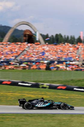 MOTORSPORTS, FORMULA 1 - GP of Austria 2026 SPIELBERG,AUSTRIA,28.JUN.26 - MOTORSPORTS, FORMULA 1 - Grand Prix of Austria, Red Bull Ring. Image shows George Russell (GBR Mercedes).  GEPAxpictures xMarioxBuehner-Weinrauch