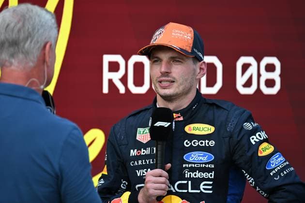 Max Verstappen 3, Oracle Red Bull Racing, Siegerehrung,Rennen, Grosser Preis von Oesterreich, Motorsport, Herren, Formel 1, 28.06.2026 Spielberg Steiermark Austria *** Max Verstappen 3, Oracle Red Bull Racing, Podium Ceremony, Race, Austrian Grand Prix, Motorsports, Men, Formula 1, June 28, 2026, Spielberg, Styria, Austria Copyright: xkolbert-press MartinxWdziecznyx