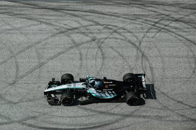 F1 Austrian Grand Prix 2026 George Russell of Mercedes during the Formula 1 Austrian Grand Prix at Red Bull Ring in Spielberg, Austria on June 28, 2026. Spielberg Austria  Copyright: xJakubxPorzyckix originalFilename:porzycki-f1austri260628_npRe6.jpg