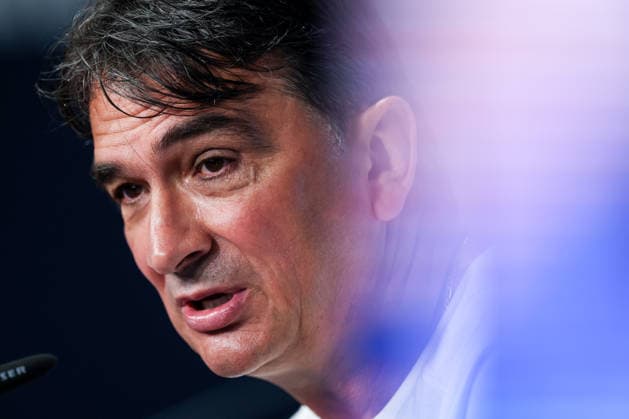 Croatia press conference, PK, Pressekonferenz - FIFA World Cup, WM, Weltmeisterschaft, Fussball 2026 Head Coach of Croatia Zlatko Dalic speaks on a press conference of Croatian national football team at training centre at Episcopal High School on June 28, 2026 in Alexandria, Virginia.  IgorxKralj PIXSELL