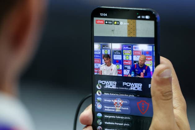 Croatia press conference, PK, Pressekonferenz - FIFA World Cup, WM, Weltmeisterschaft, Fussball 2026 Head Coach of Croatia Zlatko Dalic speaks on a press conference of Croatian national football team at training centre at Episcopal High School on June 28, 2026 in Alexandria, Virginia.  IgorxKralj PIXSELL