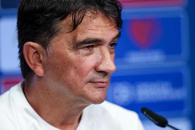 Croatia press conference, PK, Pressekonferenz - FIFA World Cup, WM, Weltmeisterschaft, Fussball 2026 Head Coach of Croatia Zlatko Dalic speaks on a press conference of Croatian national football team at training centre at Episcopal High School on June 28, 2026 in Alexandria, Virginia.  IgorxKralj PIXSELL