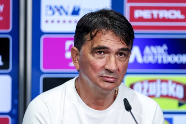 Croatia press conference, PK, Pressekonferenz - FIFA World Cup, WM, Weltmeisterschaft, Fussball 2026 Head Coach of Croatia Zlatko Dalic speaks on a press conference of Croatian national football team at training centre at Episcopal High School on June 28, 2026 in Alexandria, Virginia.  IgorxKralj PIXSELL
