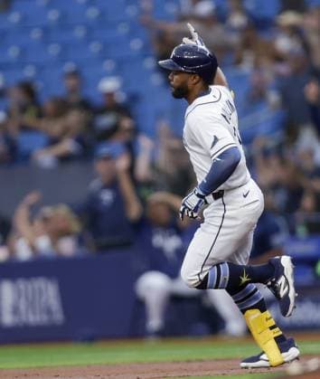 June 28, 2026, St. Petersburg, Florida, USA: Tampa Bay Rays center fielder Cedric Mullins (31) runs after hitting a home run in the second inning against the Arizona Diamondbacks on Sunday, June 28, 2026 in St. Petersburg. Florida News - June 28, 2026  - ZUMAs70_ 0860238065st Copyright: xLuisxSantanax