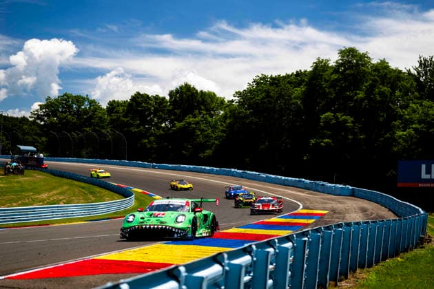 AUTO - 6 HOURS OF THE GLEN 2026 77 KING Harry (gbr), TANDY Nick (gbr), AO Racing, Porsche 911 GT3 R (992.2), action during the Six Hours of the Glen 2026, 6th round of the 2026 IMSA WeatherTech SportsCar Championship, from June 26 to 28 on the Watkins Glen International in Watkins Glen, New York, United States of America - Watkins GlenUnited States  Copyright: xFabrizioxBoldonix