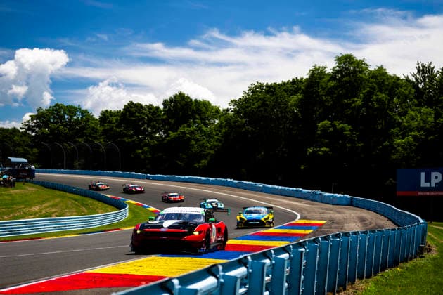 AUTO - 6 HOURS OF THE GLEN 2026 16 MONK Sheena (usa), FRAGA Felipe (bra), ALTZMAN Jenson (usa), Myers Riley Motorsport, Ford Mustang GT3, action during the Six Hours of the Glen 2026, 6th round of the 2026 IMSA WeatherTech SportsCar Championship, from June 26 to 28 on the Watkins Glen International in Watkins Glen, New York, United States of America - Watkins GlenUnited States  Copyright: xFabrizioxBoldonix