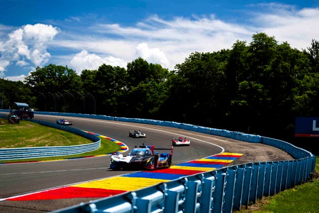 AUTO - 6 HOURS OF THE GLEN 2026 24 VAN DER LINDE Sheldon (zaf), VANTHOOR Dries (bel), BMW M Team WRT, BMW M Hybrid V8, action during the Six Hours of the Glen 2026, 6th round of the 2026 IMSA WeatherTech SportsCar Championship, from June 26 to 28 on the Watkins Glen International in Watkins Glen, New York, United States of America - Watkins GlenUnited States  Copyright: xFabrizioxBoldonix