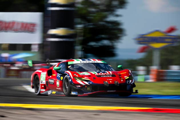 AUTO - 6 HOURS OF THE GLEN 2026 21 FUOCO Antonio (ita), MANN Simon (gbr), UDELL Alec (usa), AF Corse, Ferrari 296 GT3 Evo, action during the Six Hours of the Glen 2026, 6th round of the 2026 IMSA WeatherTech SportsCar Championship, from June 26 to 28 on the Watkins Glen International in Watkins Glen, New York, United States of America - Watkins GlenUnited States  Copyright: xFabrizioxBoldonix