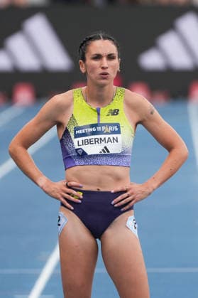 June 28, 2026, Paris, Å½Le-De-France, France: Clara Liberman of France awaits the start of the women s 800m final during the Wanda Diamond League Meeting de Paris at Stade Charlo ty. Paris France - ZUMAh209 20260628_zsp_h209_039 Copyright: xAlixHabibx
