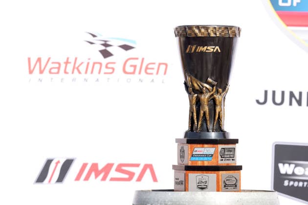 IMSA Endurance Cup auf dem Podium, 6 Stunden Watkins Glen, IMSA Rennserie, 28.06.2026, Staat New York, USA, GTP Klasse, *** IMSA Endurance Cup on the Podium, 6 Hours of Watkins Glen, IMSA Racing Series, June 28, 2026, New York State, USA, GTP Class,
