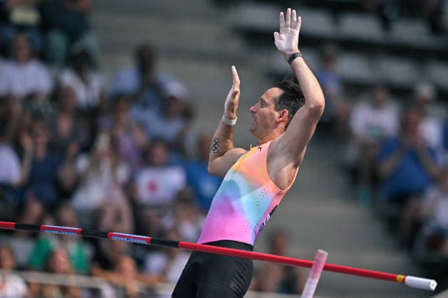 Wanda Diamond League in Paris FA Renaud Lavillenie competes during the Wanda Diamond League tournament at the Charlety Stadium in Paris on June 28, 2026. Photo by Firas Abdullah ABACAPRESS.COM Paris Ile-de-France France  Copyright: xAbdullahxFiras ABACAx