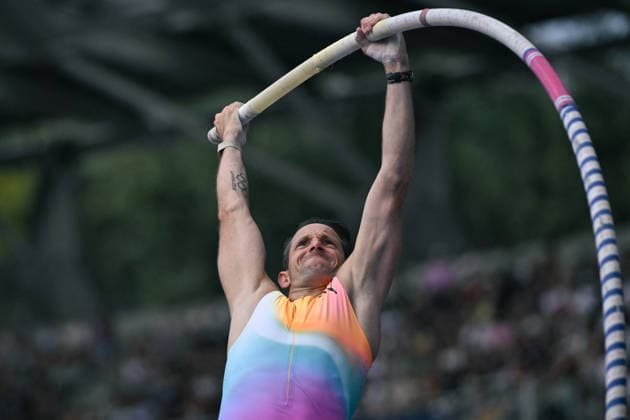 Wanda Diamond League in Paris FA Renaud Lavillenie competes during the Wanda Diamond League tournament at the Charlety Stadium in Paris on June 28, 2026. Photo by Firas Abdullah ABACAPRESS.COM Paris Ile-de-France France  Copyright: xAbdullahxFiras ABACAx
