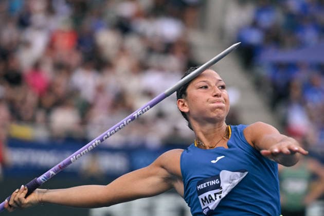 Wanda Diamond League in Paris FA Jade Maraval competes during the Wanda Diamond League tournament at the Charlety Stadium in Paris on June 28, 2026. Photo by Firas Abdullah ABACAPRESS.COM Paris Ile-de-France France  Copyright: xAbdullahxFiras ABACAx