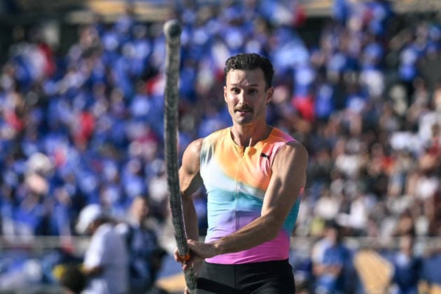 Wanda Diamond League in Paris FA Kurtis Marschall competes during the Wanda Diamond League tournament at the Charlety Stadium in Paris on June 28, 2026. Photo by Firas Abdullah ABACAPRESS.COM Paris Ile-de-France France  Copyright: xAbdullahxFiras ABACAx