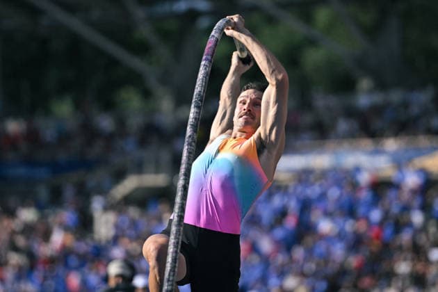Wanda Diamond League in Paris FA Kurtis Marschall competes during the Wanda Diamond League tournament at the Charlety Stadium in Paris on June 28, 2026. Photo by Firas Abdullah ABACAPRESS.COM Paris Ile-de-France France  Copyright: xAbdullahxFiras ABACAx