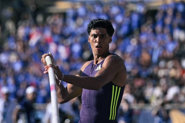 Wanda Diamond League in Paris FA Baptiste Thiery competes during the Wanda Diamond League tournament at the Charlety Stadium in Paris on June 28, 2026. Photo by Firas Abdullah ABACAPRESS.COM Paris Ile-de-France France  Copyright: xAbdullahxFiras ABACAx