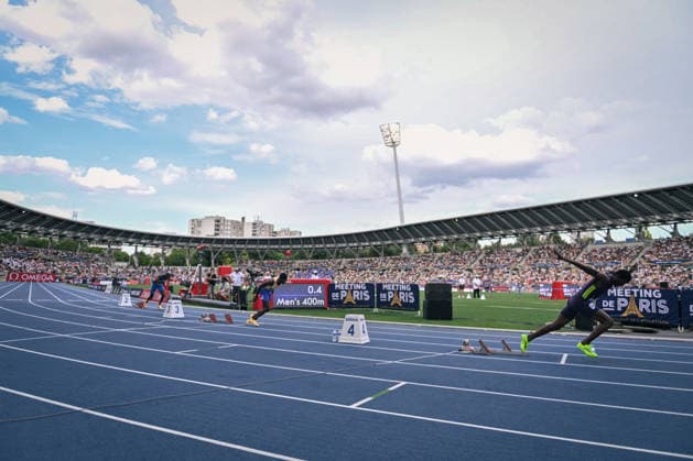 Wanda Diamond League in Paris FA Athletes compete during the Wanda Diamond League tournament at the Charlety Stadium in Paris on June 28, 2026. Photo by Firas Abdullah ABACAPRESS.COM Paris Ile-de-France France  Copyright: xAbdullahxFiras ABACAx