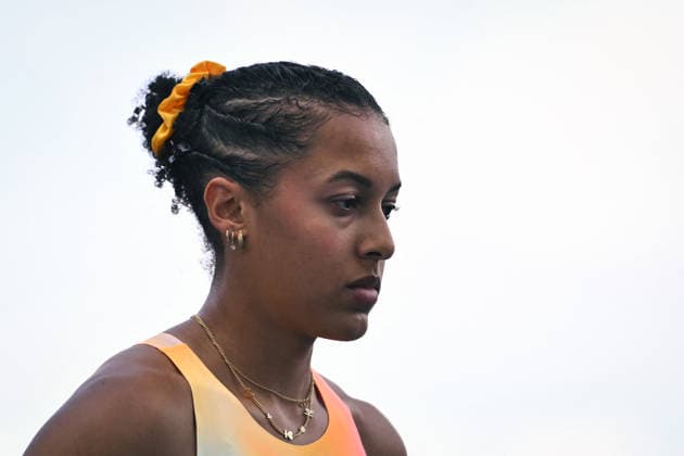 Wanda Diamond League in Paris FA Audrey Werro looks on before competing during the Wanda Diamond League tournament at the Charlety Stadium in Paris on June 28, 2026. Photo by Firas Abdullah ABACAPRESS.COM Paris Ile-de-France France  Copyright: xAbdullahxFiras ABACAx