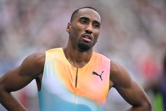 Wanda Diamond League in Paris FA Matthew Hudson-Smith looks on before competing during the Wanda Diamond League tournament at the Charlety Stadium in Paris on June 28, 2026. Photo by Firas Abdullah ABACAPRESS.COM Paris Ile-de-France France  Copyright: xAbdullahxFiras ABACAx