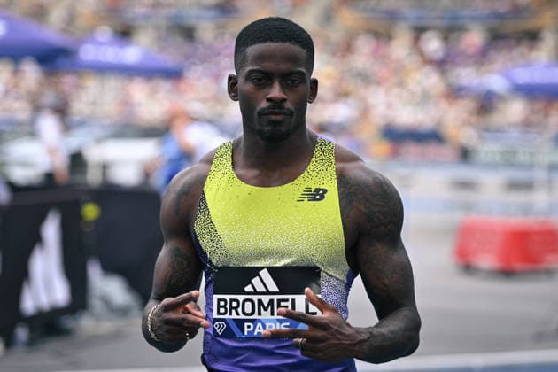Wanda Diamond League in Paris FA Trayvon Bromell poses after competing during the Wanda Diamond League tournament at the Charlety Stadium in Paris on June 28, 2026. Photo by Firas Abdullah ABACAPRESS.COM Paris Ile-de-France France  Copyright: xAbdullahxFiras ABACAx