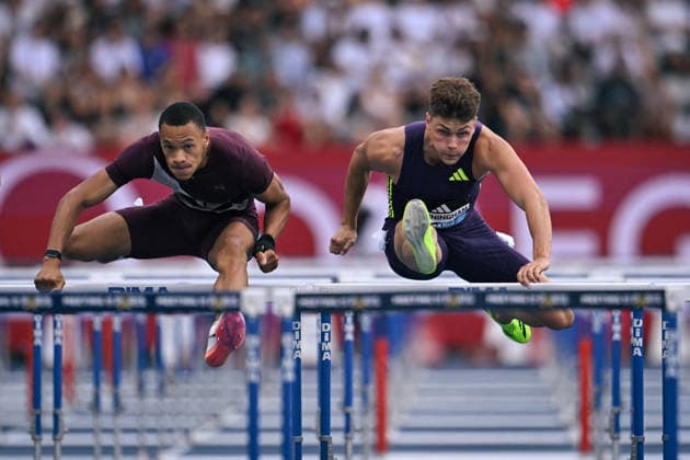 Wanda Diamond League in Paris FA Trey Cunningham competes during the Wanda Diamond League tournament at the Charlety Stadium in Paris on June 28, 2026. Photo by Firas Abdullah ABACAPRESS.COM Paris Ile-de-France France  Copyright: xAbdullahxFiras ABACAx