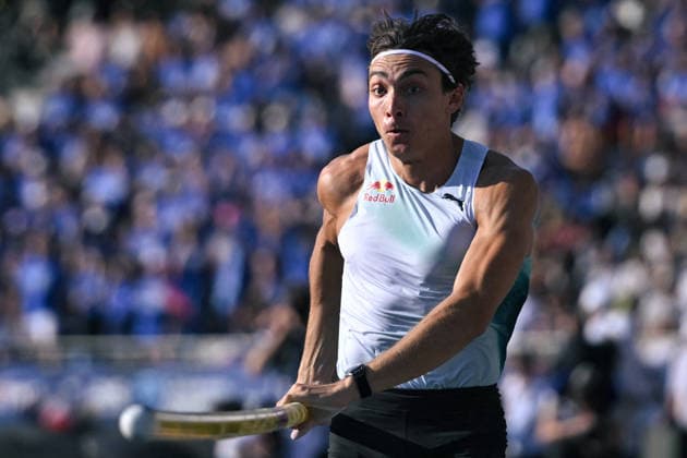 Wanda Diamond League in Paris FA Armand Duplantis competes during the Wanda Diamond League tournament at the Charlety Stadium in Paris on June 28, 2026. Photo by Firas Abdullah ABACAPRESS.COM Paris Ile-de-France France  Copyright: xAbdullahxFiras ABACAx