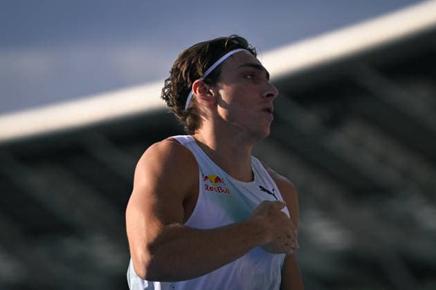 Wanda Diamond League in Paris FA Armand Duplantis competes during the Wanda Diamond League tournament at the Charlety Stadium in Paris on June 28, 2026. Photo by Firas Abdullah ABACAPRESS.COM Paris Ile-de-France France  Copyright: xAbdullahxFiras ABACAx