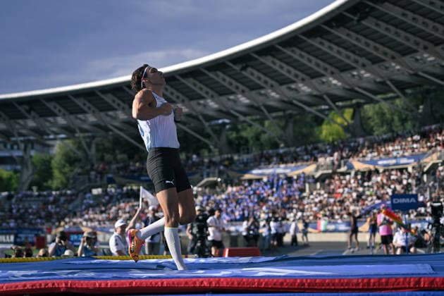 Wanda Diamond League in Paris FA Armand Duplantis competes during the Wanda Diamond League tournament at the Charlety Stadium in Paris on June 28, 2026. Photo by Firas Abdullah ABACAPRESS.COM Paris Ile-de-France France  Copyright: xAbdullahxFiras ABACAx