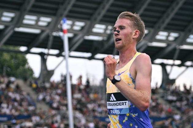 Wanda Diamond League in Paris FA Tim Verbaandert competes during the Wanda Diamond League tournament at the Charlety Stadium in Paris on June 28, 2026. Photo by Firas Abdullah ABACAPRESS.COM Paris Ile-de-France France  Copyright: xAbdullahxFiras ABACAx