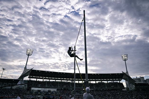 Wanda Diamond League in Paris FA Armand Duplantis competes during the Wanda Diamond League tournament at the Charlety Stadium in Paris on June 28, 2026. Photo by Firas Abdullah ABACAPRESS.COM Paris Ile-de-France France  Copyright: xAbdullahxFiras ABACAx