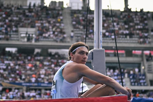 Wanda Diamond League in Paris FA Armand Duplantis competes during the Wanda Diamond League tournament at the Charlety Stadium in Paris on June 28, 2026. Photo by Firas Abdullah ABACAPRESS.COM Paris Ile-de-France France  Copyright: xAbdullahxFiras ABACAx