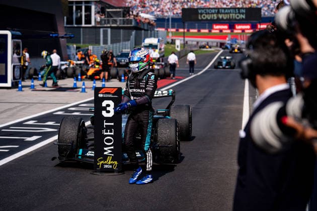 June 28, 2026, Spielberg, Austria: Andrea Kimi Antonelli (ITA) (Mercedes-AMG Petronas F1 Team) in parc fermÃˆ after the race of the Formula 1 Lenovo Austrian Grand Prix 2026 at the Red Bull Ring. Spielberg Austria - ZUMAs197 20260628_aaa_s197_180 Copyright: xLucaxMartinix