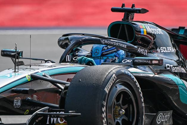 F1 Grand Prix Of Austria SPIELBERG, AUSTRIA - JUNE 28: Race winner George Russell of Great Britain drives the Mercedes-AMG Petronas F1 Team car on track during the F1 Grand Prix of Austria at Red Bull Ring on June 28, 2026 in Spielberg, Austria. Spielberg Austria  Copyright: xArturxWidakx originalFilename:widak-f1grandp260628_npbZP.jpg
