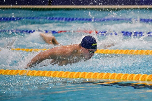 2026 French Swimming Championships Men 100m Butterfly Series Stanislas Huille Stanislas Huille during the Men’s 100m Butterfly Series at the French Swimming Championships in Saint-Étienne, France, on 29 June 2026. Photo by Julien Reynaud APS-Medias ABACAPRESS.COM Saint Etienne France  Copyright: xReynaudxJulien APS-Medias ABACAx