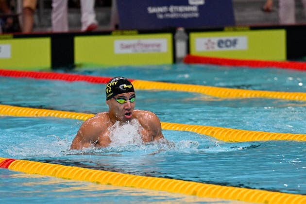 2026 French Swimming Championships Men 200m Breaststroke Series Carl Aitkaci Carl Aitkaci in the Men’s 200m Breaststroke Series at the French Swimming Championships in Saint-Étienne, France, on 29 June 2026. Photo by Julien Reynaud APS-Medias ABACAPRESS.COM Saint Etienne France  Copyright: xReynaudxJulien APS-Medias ABACAx