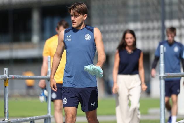 Club Brugge Training WESTKAPELLE, BELGIUM - JUNE 29 : Jackers Nordin goalkeeper of Club Brugge Players of Club Brugge having their first training of the season pictured on June 29, 2026 in Westkapelle, Belgium, 29-06-26 Westkapelle Belgium  Copyright: xXpix