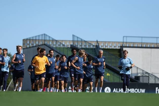 Club Brugge Training WESTKAPELLE, BELGIUM - JUNE 29 : Players of Club Brugge having their first training of the season pictured on June 29, 2026 in Westkapelle, Belgium, 29-06-26 Westkapelle Belgium  Copyright: xXpix