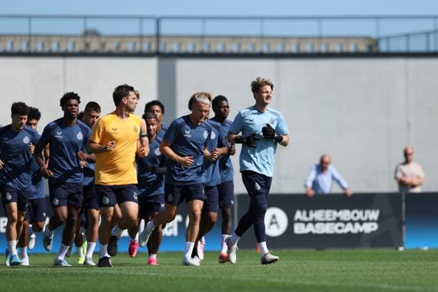 Club Brugge Training WESTKAPELLE, BELGIUM - JUNE 29 : Players of Club Brugge having their first training of the season pictured on June 29, 2026 in Westkapelle, Belgium, 29-06-26 Westkapelle Belgium  Copyright: xXpix