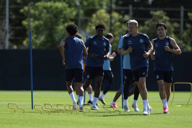 Club Brugge Training WESTKAPELLE, BELGIUM - JUNE 29 : Siquet Hugo defender of Club Brugge Players of Club Brugge having their first training of the season pictured on June 29, 2026 in Westkapelle, Belgium, 29-06-26 Westkapelle Belgium  Copyright: xXpix