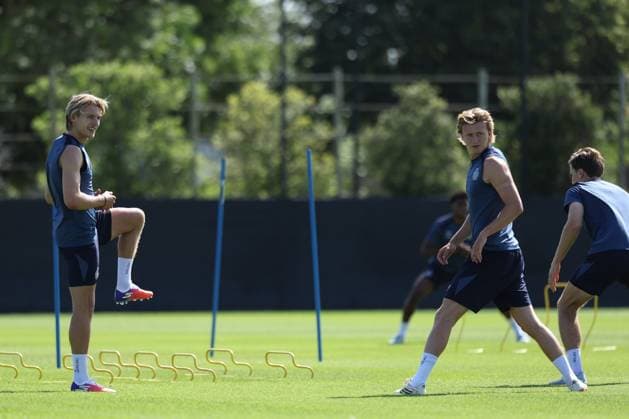 Club Brugge Training WESTKAPELLE, BELGIUM - JUNE 29 : Players of Club Brugge having their first training of the season pictured on June 29, 2026 in Westkapelle, Belgium, 29-06-26 Westkapelle Belgium  Copyright: xXpix
