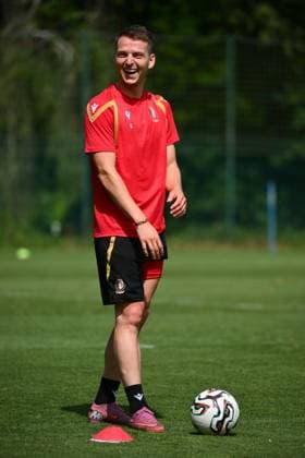 Standard de Liege Jupiler Pro League Media Activities 29 06 2026 LIEGE, BELGIUM - JUNE 29 : Lavalee Dimitri defender of Standard de Liege pictured during the first training session in preparation for the start of the Jupiler Pro League new season on June 29, 2026 in Liege, Belgium, 29 06 2026 Liege Belgium  Copyright: xVincentxKalutx