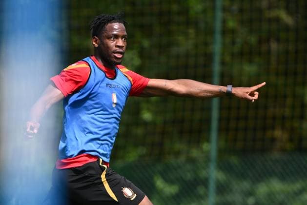 Standard de Liege Jupiler Pro League Media Activities 29 06 2026 LIEGE, BELGIUM - JUNE 29 : Nsimba Bruny forward of Standard de Liege pictured during the first training session in preparation for the start of the Jupiler Pro League new season on June 29, 2026 in Liege, Belgium, 29 06 2026 Liege Belgium  Copyright: xVincentxKalutx